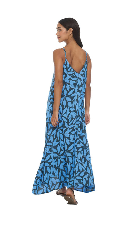 Eluna Maxi Dress - Laleen Charcoal