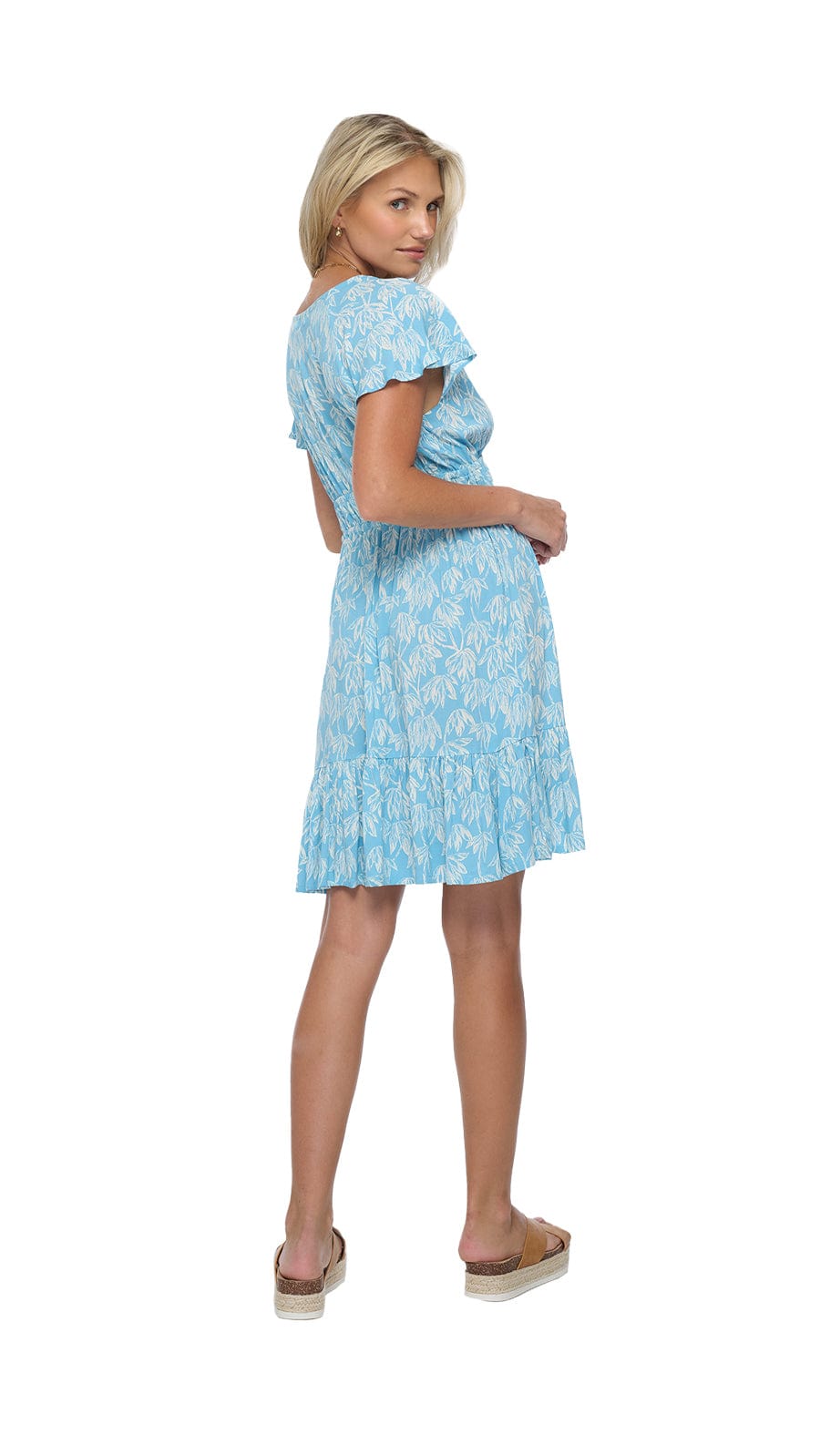Manoa Breeze Mini Dress - Canopy Aqua