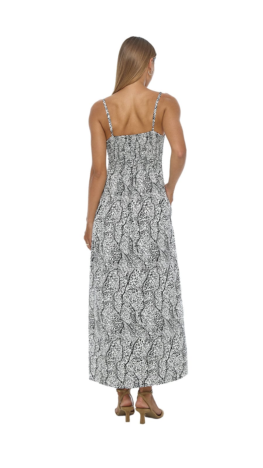 Marilys Maxi Dress - Savanae off-white