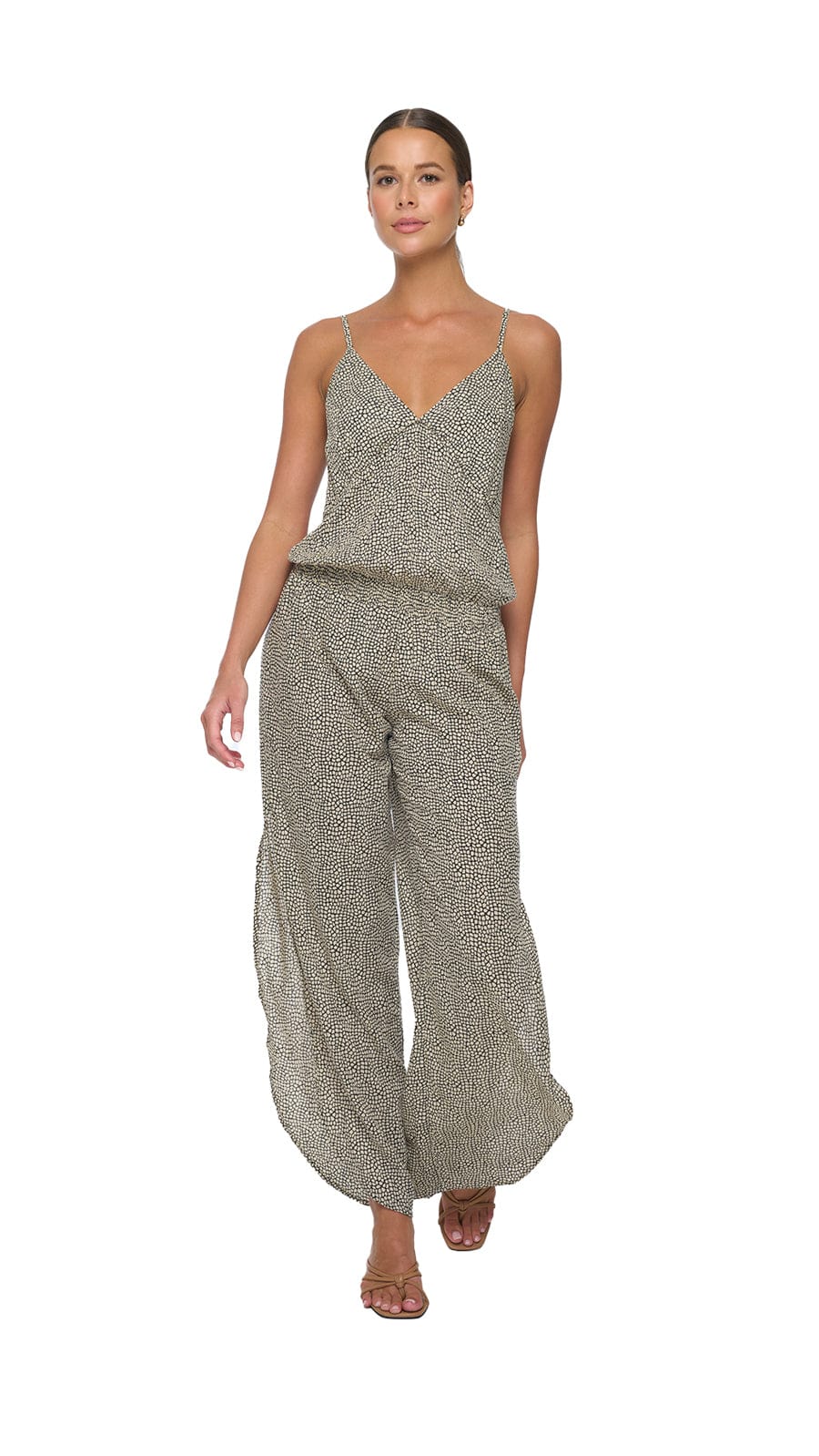Nova Luna Jumpsuit - Escama Black
