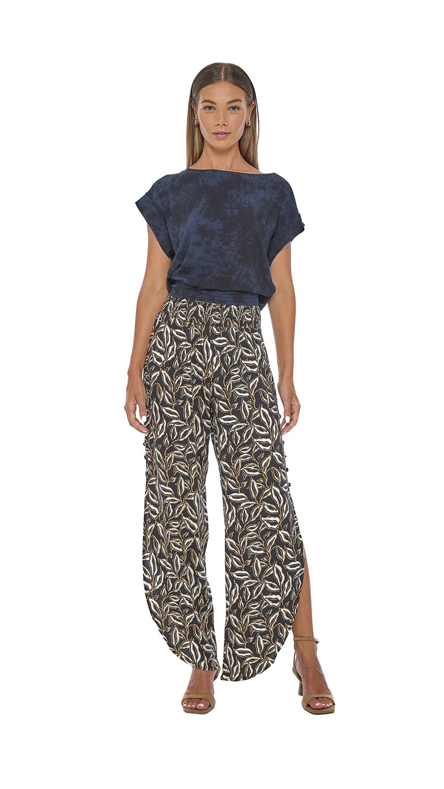 Stairway to Haven Pants - Lauris Black