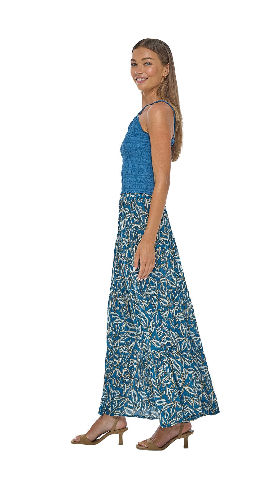 Belle Sole Skirt - Lauris Petrol
