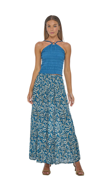 Belle Sole Skirt - Lauris Petrol
