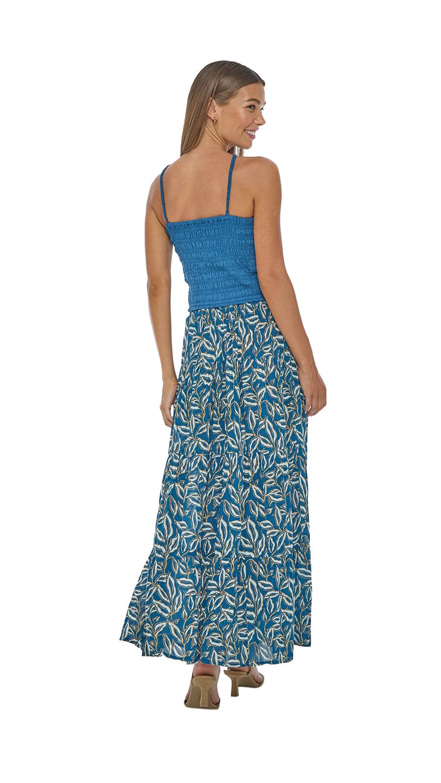 Belle Sole Skirt - Lauris Petrol