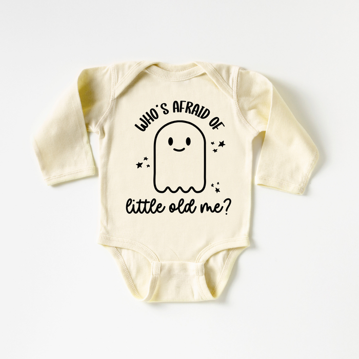 Who’s Afraid of Little Old Me? / NB onesie