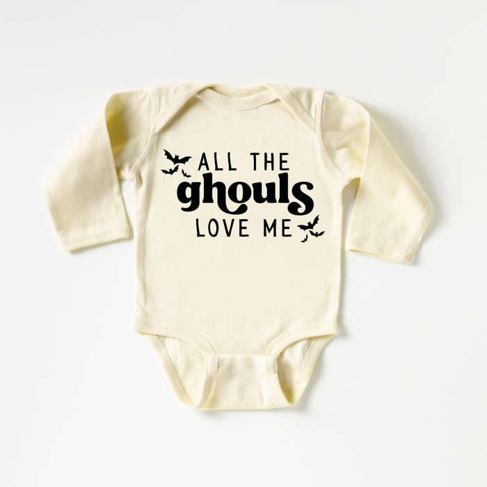 All The Ghouls Love Me / NB onesie