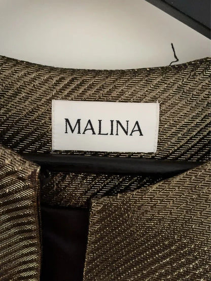 Malina Zoey Double Pouf Sleeve-blus