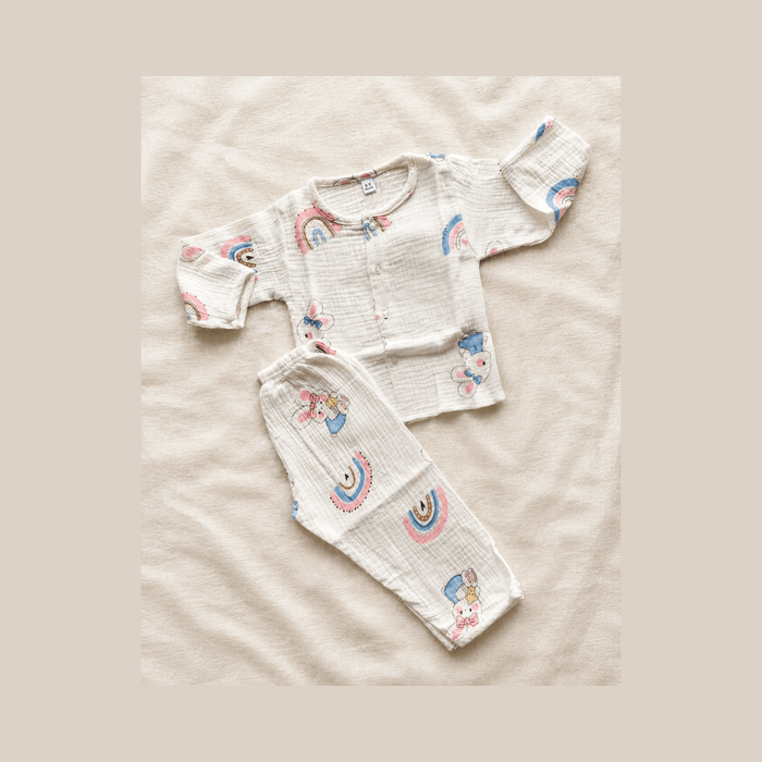 Muslin Cotton Pyjama Set