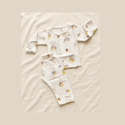 Muslin Cotton Pyjama Set