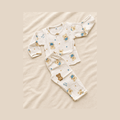 Muslin Cotton Pyjama Set