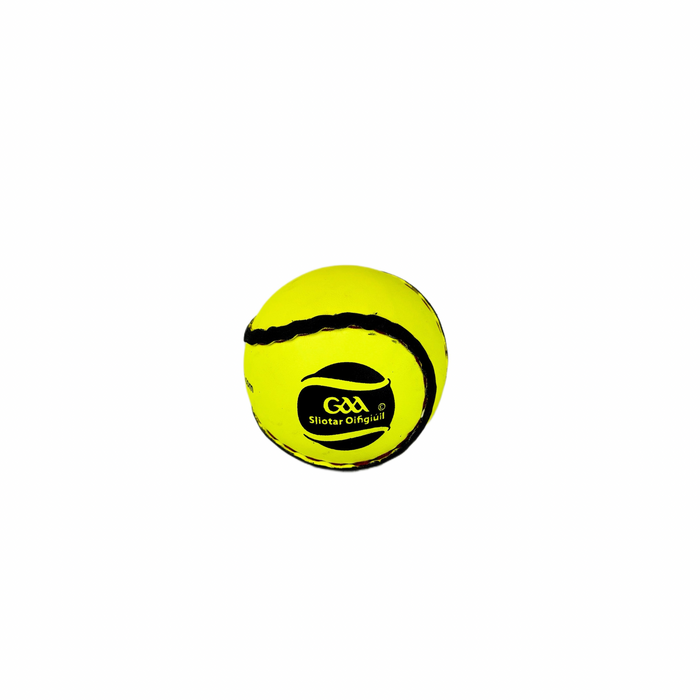 Official Size 4 GAA Sliotar | Yellow Hurling Ball