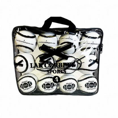 Official Size 4 GAA Sliotars | 12 Pack | Hurling Balls