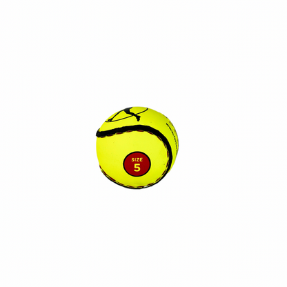 Official Size 5 GAA Sliotar | Yellow Hurling Ball