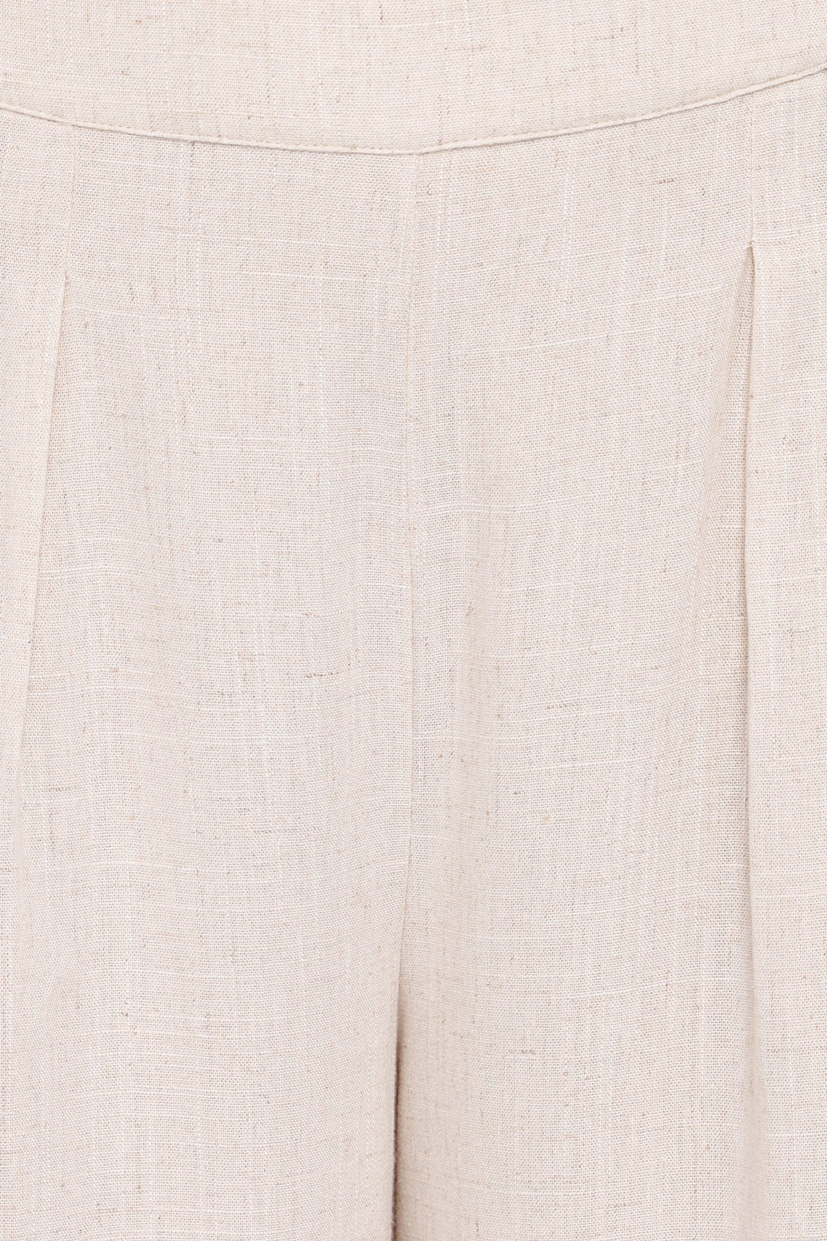 Arles Wide Leg Pants - Beige Lace