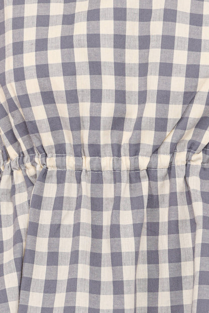 Rory Shorts - Slate Blue Gingham