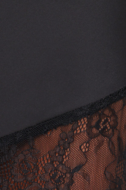 Winona Lace Maxi Skirt - Black