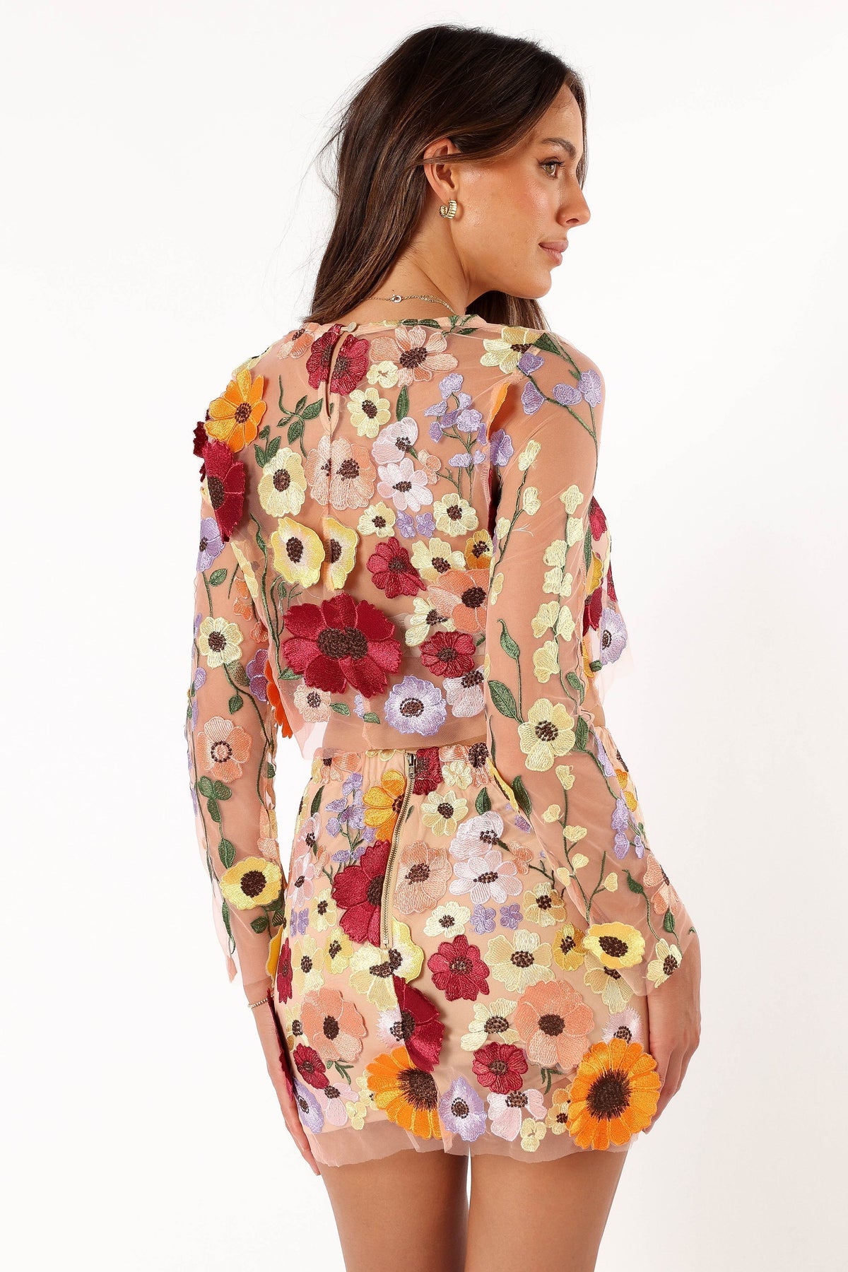 Wrenn Skirt - Pink Bloom