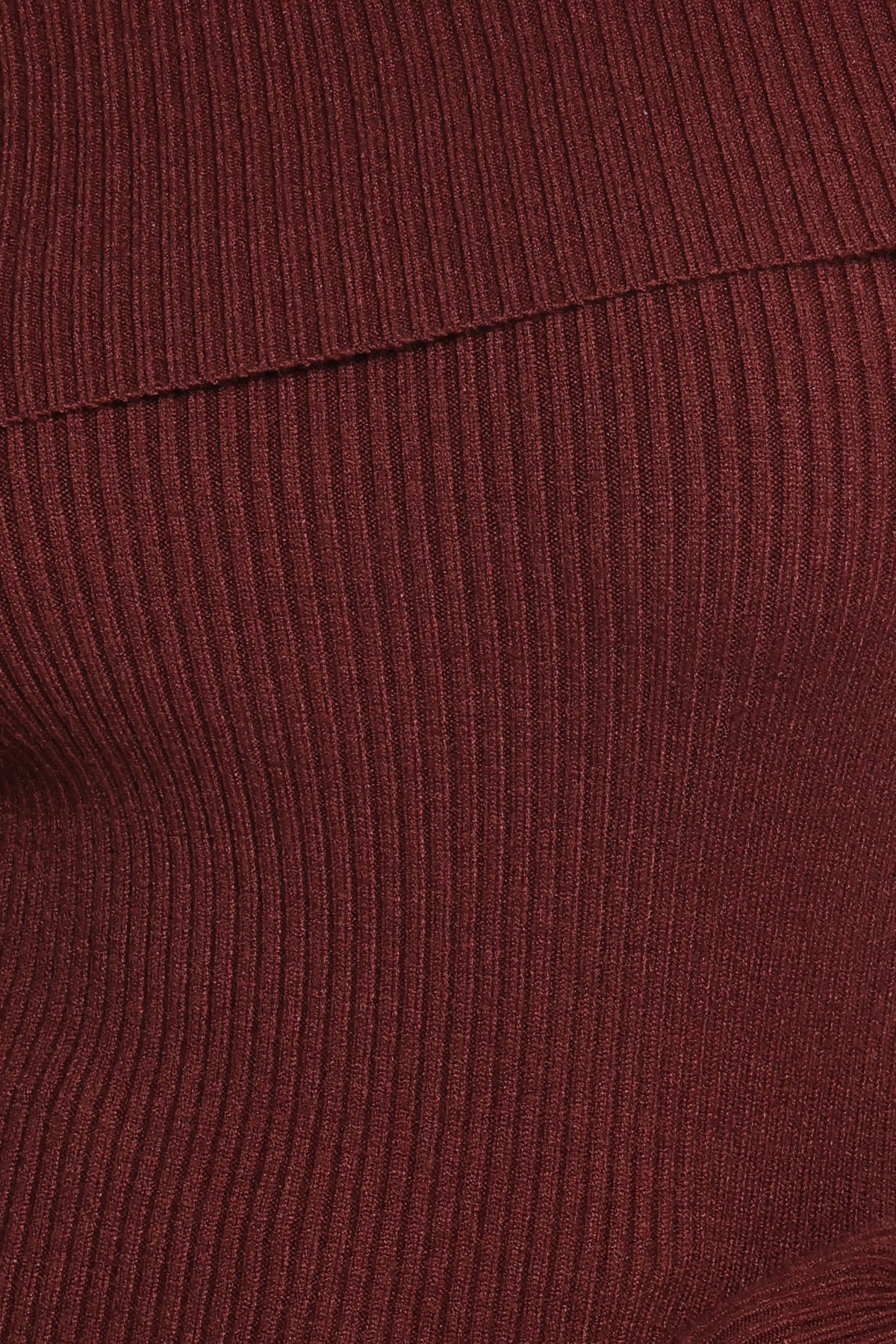 Aleena Knit Top - Chocolate Brown