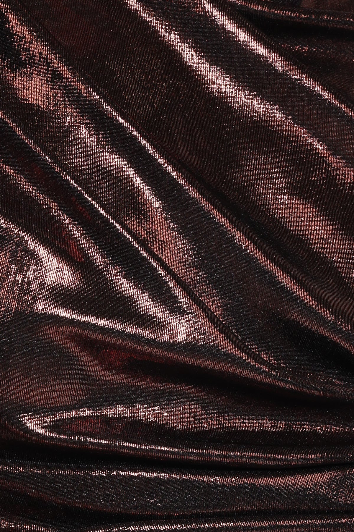 Rowyn Drapey Metallic Top - Bronze
