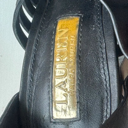 Ralph Lauren-skinnsandaler