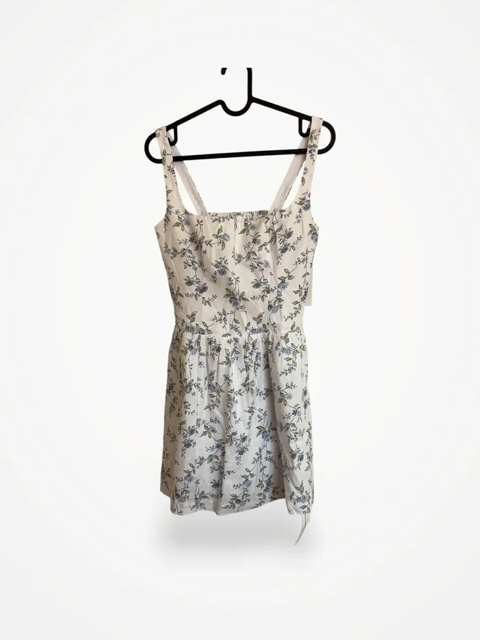 Reformation Janu Linen Mini-linneklänning NWT