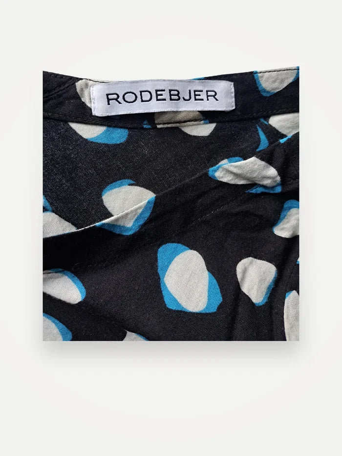 Rodebjer Hamada Nut, Med Knappning I Rygg.-blus
