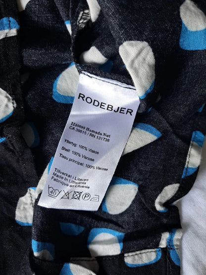 Rodebjer Hamada Nut, Med Knappning I Rygg.-blus