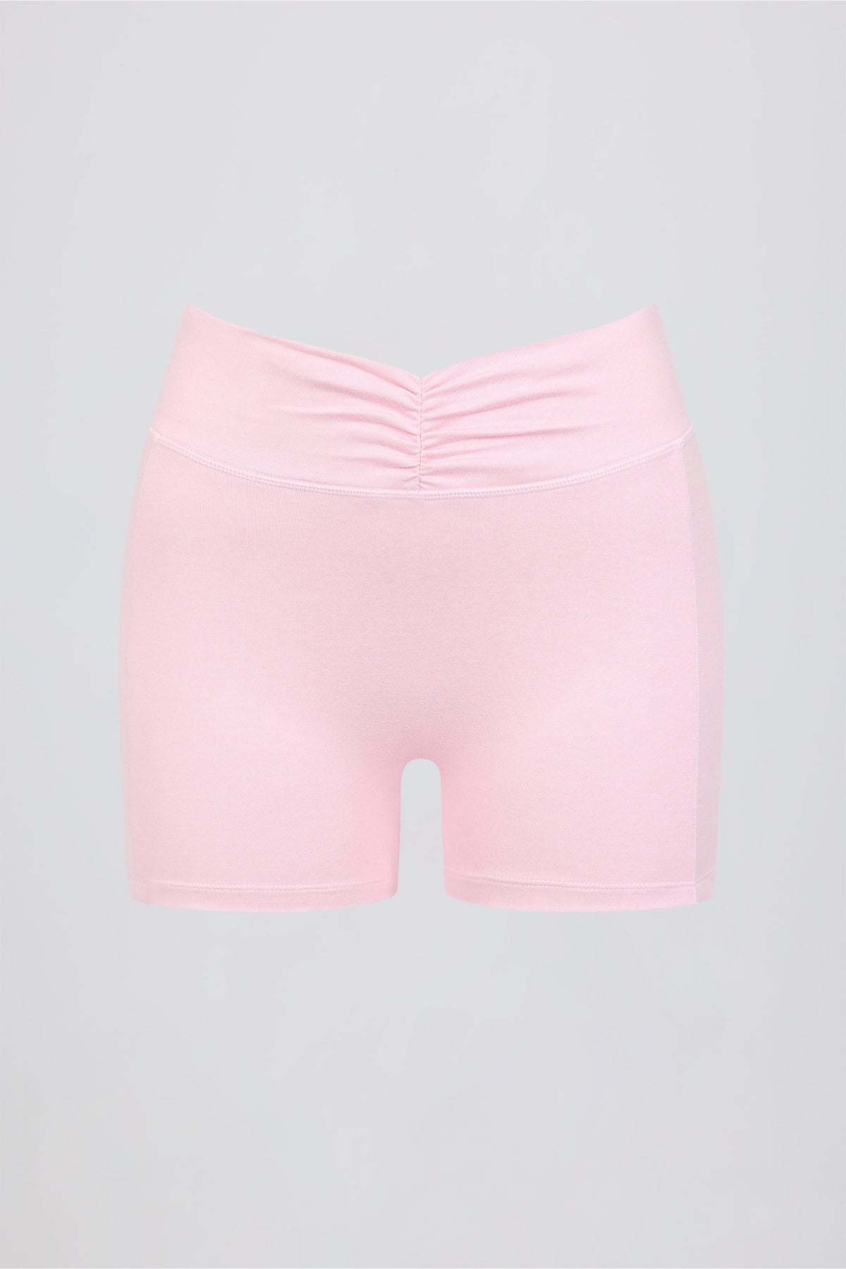 Ruched Mini Shorts in Bloom