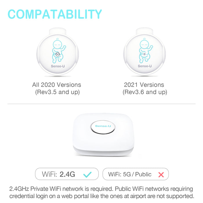 Sense-U® Smart Base Station (Newest Model)