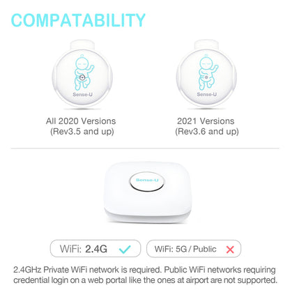 Sense-U® Smart Base Station (Newest Model)