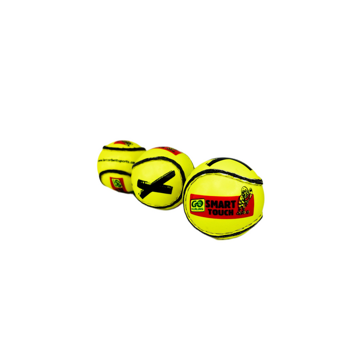 Smart Touch GAA Sliotars | Yellow | 12 Pack Training Balls