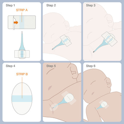 Sticky Pads for Smart Thermometer(15 Pairs)