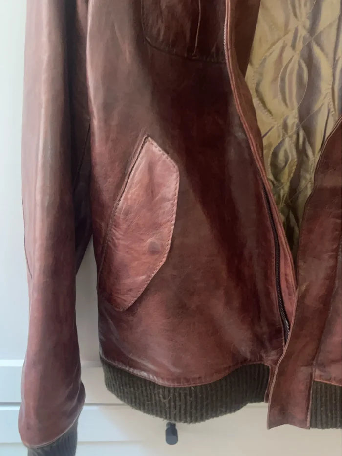 Ted Baker-skinnfritidsjacka
