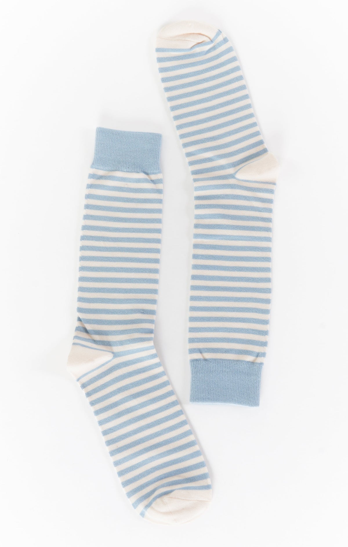 Owen Sock ~ Steel Blue Stripe