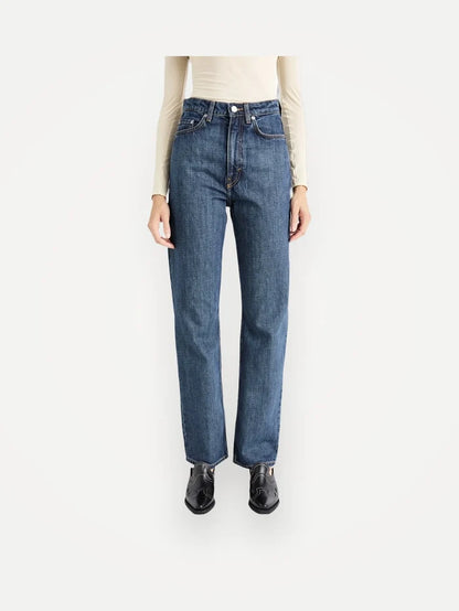 Weekday Rowe Extra High Straight-jeans