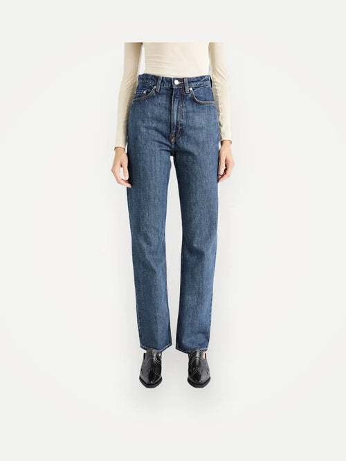 Weekday Rowe Extra High Straight-jeans