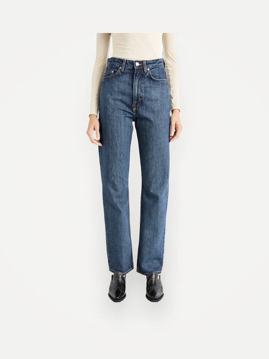 Weekday Rowe Extra High Straight-jeans
