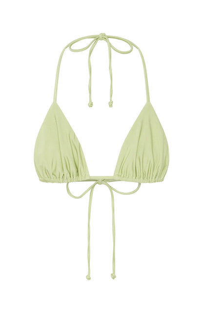 Waves Bikini Top Pistachio